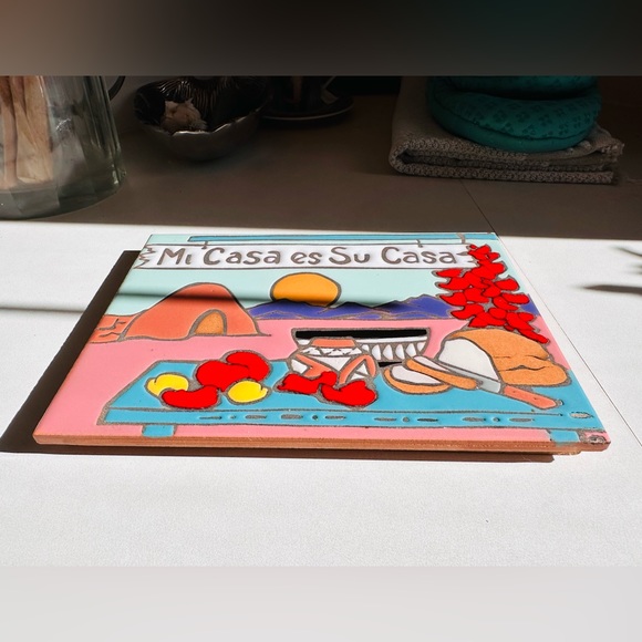 Mag Mor Studios Christine Fitzgerald Mi casa es su casa hot plates - Picture 10 of 12